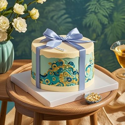 Giá tốt. Thẻ quà tặng đồ ăn theo yêu cầu hộp giấy đóng gói bánh sinh nhật trực tuyến