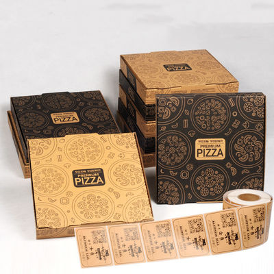 Good price Biodegradable Corrugated Pizza Packaging Box 3 6 8 10 12 14 16 18 20 Inch online