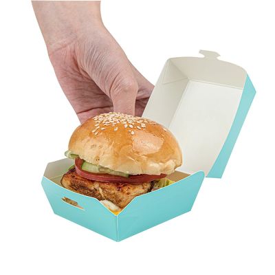 Ein guter Preis. Lebensmittelverpackung Burgerbox mit individuellem Design und Lebensmittelpapier Online