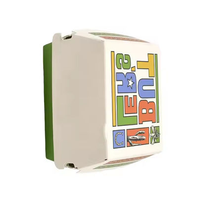 Un buen precio. Caja de hamburguesas desechable de comida rápida de papel ecológico en línea