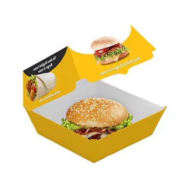Ein guter Preis. Custom Printed Burger Boxes Kompostierbare Einweg-Lebensmittelverpackungen für Restaurants und Catering 7-10 Tage Probenzeit Online