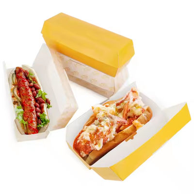 Ein guter Preis. Karton-Liner-Typ umweltfreundliche Klappburger-Box für Fastfood-Takaway Online