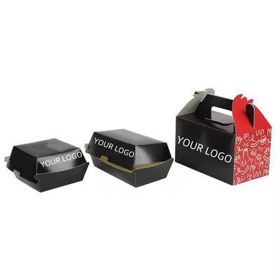 Ein guter Preis. Großhandelskostümliche umweltfreundliche Kraftbox für Fast-Food-Burger, Pommes & Huhn Online
