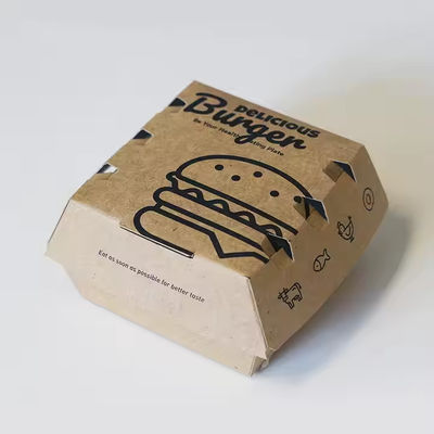 Ein guter Preis. Großhandelskostümliche umweltfreundliche Kraftbox für Fastfood-Burger, Pommes & Huhn Online