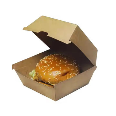 Ein guter Preis. Bestellung nach Maßnahme Akzeptiert Kraftburger-Box für umweltfreundliche Fastfood-Verpackungen Online