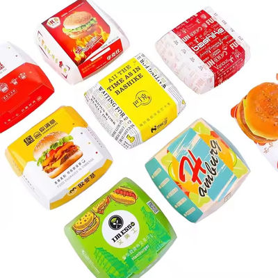 Ein guter Preis. Bestellung auf Wunsch Akzeptiert Kraftpapier Burger Box für Hot Dogs und Sandwiches Umweltfreundliche Verpackung Online