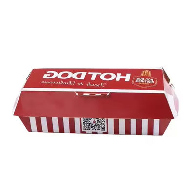 Ein guter Preis. Maßgeschneiderte, umweltfreundliche, recycelbare Hamburger-Hotdog-Flaschenbox Online