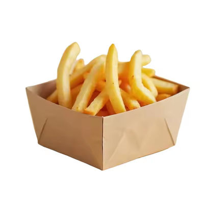 Ein guter Preis. Einweg-Fast-Food-Kästen Burger-Fry-Hühnchen-Nuggets Verpackung aus Papierkarton Online