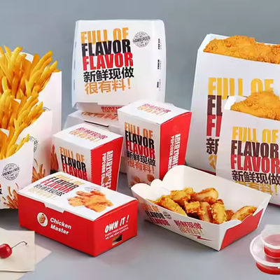 Ein guter Preis. Besonderheit für die Verpackung von gebratenen Hühnchenburgern Online