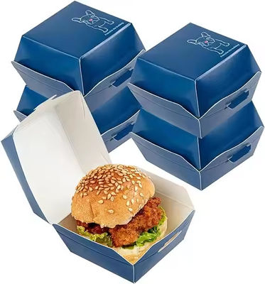Ein guter Preis. Maßgeschneiderte Größen Umweltschonende Kraftburger-Box für Einwegverpackungen Online