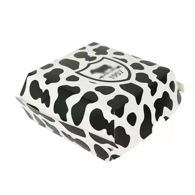 Ein guter Preis. Biologisch abbaubare Burger-Boxen für Fastfood-Marken Custom Printed Eco-Friendly Takeaway Lunch Packaging Kundenlogo Online