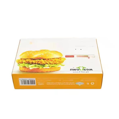 Bom preço. Caixas personalizadas de hambúrgueres de frango congelado com logotipo de marca embalagens biodegradáveis de transporte de alimentos e tamanhos personalizados on-line
