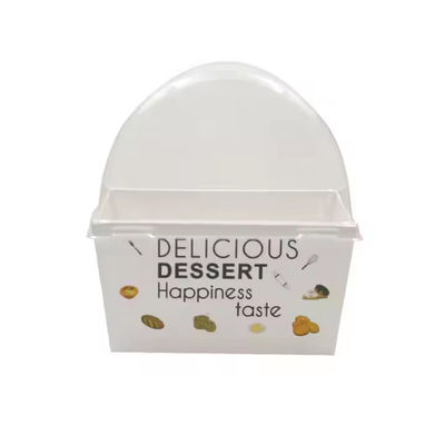 Un bon prix. Emballages de restauration rapide écologiques sur mesure pour les sandwichs hamburgers boîtes rigides contenant plusieurs aliments en ligne