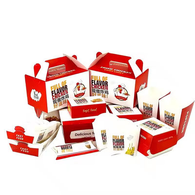 Καλή τιμή. Ανακυκλώσιμα κουτιά τροφίμων για την εστίαση Ανθεκτικές συσκευασίες χαρτιού Kraft για μεταφορά σε απευθείας σύνδεση