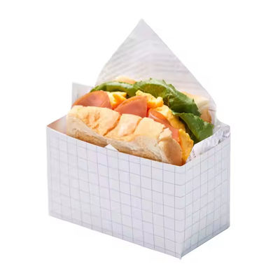 Ein guter Preis. Papier Art Papierkarton Verpackung Umweltfreundliche Multi-Food-Boxen für Sandwiches Burger Frühstück Online