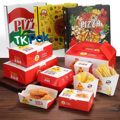 Ein guter Preis. Umweltfreundliche Fastfoodverpackung für Nudeln, gebratenes Huhn, Pommes, Sandwich, Burger, Biologisch abbaubare Kartons Online