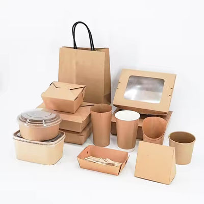 Ein guter Preis. Recycelbare Fastfood-Fleischverpackungen mit individuellen Bestellungen Akzeptiert, Pommes Frites, gebratenes Huhn, Burger, Papierboxen Online