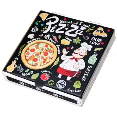 Ein guter Preis. Ideale Wahl für Fast-Food-Läden Papiertyp Karton Pizza-Boxen mit individuell bedruckten Logos Umweltschonend recycelbar Online