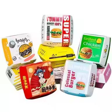 Ein guter Preis. Großhandel maßgeschneidert: Umweltschonende und recycelbare Kraftpapierburgerkisten für Fastfood zu günstigen Preisen Online