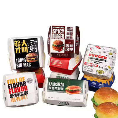 Ein guter Preis. Recycelbare biologisch abbaubare Clamshell Burger Boxes umweltfreundliche Gepäckstücke Fast-Food-Behälter für individuelle Formen Online