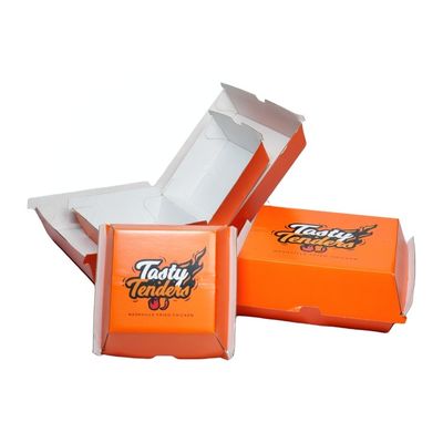 Bom preço. Caixas de hambúrguer biodegradáveis para entrega de fast food on-line