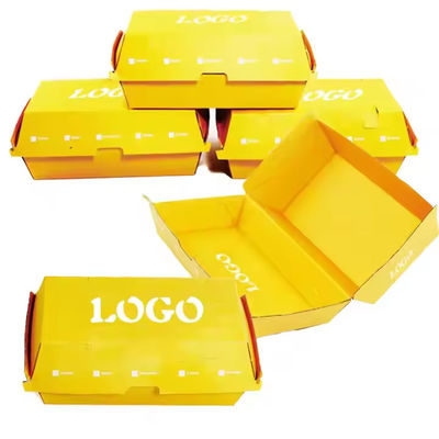 Ein guter Preis. Verpackung aus Walzpapier für Lebensmittel, Sandwichverpackung, Langmuschelschalenburger, Online