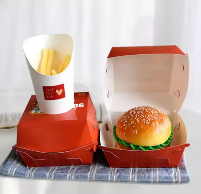 Ein guter Preis. Umweltschonende Einweg-Fastfood-Box mit individueller Form und Veredelung Online