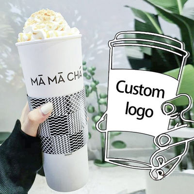 Un bon prix. Coupe en papier surprise écologique personnalisée, thé au lait, café, mystérieuse boîte aveugle, tasse jetable à emporter en ligne