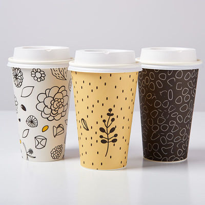 Good price Disposable coffee milk non plastic water-based coating paper cup customization eco-friendly and biodegradable online