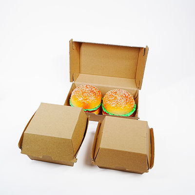 Giá tốt. Hộp đựng thức ăn nhanh mang đi với bao bì giấy gợn sóng thân thiện với môi trường và chứng chỉ FSC trực tuyến