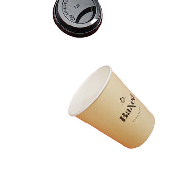 Dobra cena. Biodegradable single-walled coffee beverage paper cup wholesale customized printing w Internecie