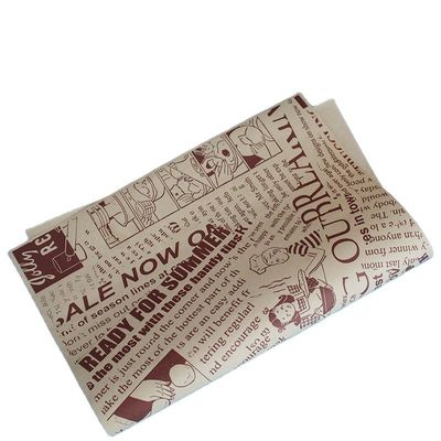 Ein guter Preis. Geschenk Wachs Fettdichtes Verpackungspapier für Frittiertes Huhn Snack Brotchip Online