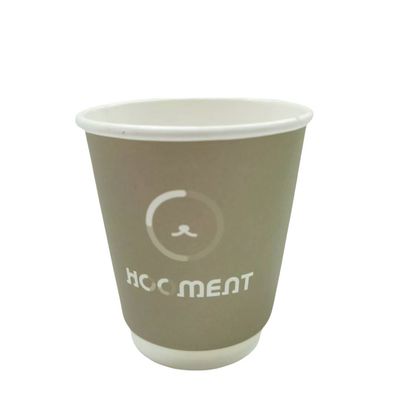 Un bon prix. Bouteille en vrac en papier kraft 260cc avec couvercle 4 5 7 8 9 12 16 oz en ligne