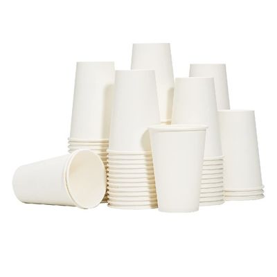 Bom preço. 300 ml de cálice de papel de parede único para remessa chá de leite água café on-line