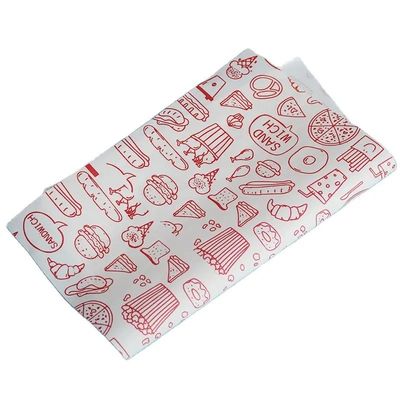 Ein guter Preis. Verpackungspapier aus recyceltem Zellstoffburger, fettfeste Verpackungspapier für Lebensmittel Online