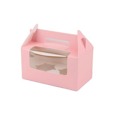 Ein guter Preis. Handgesteuerte Kekse mit Fenster, Lebensmittelgeschenkboxen aus Karton, für Hochzeitsgesellinnen angepasst Online