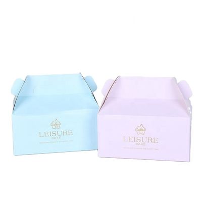Bom preço. Caixa de bolos de bolos de presente Biodegradável Verde Branco Alto Mini Banquete de casamento on-line