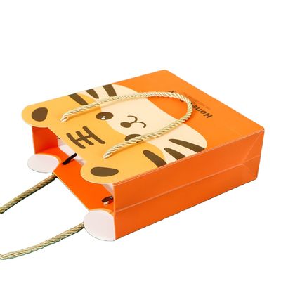 Ein guter Preis. Auf Wunsch angefertigte Braun-Kraftpapier-Recycling-Geschenktaschen für den Einzelhandel Online
