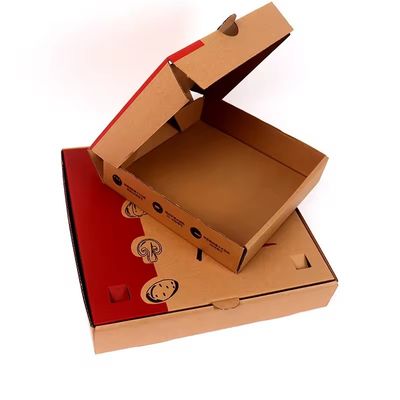 Bom preço. Impressão em folha de ouro para levar Pizza Box Embalagem Quadrado dobrável de 16 polegadas on-line
