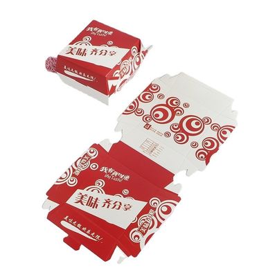 Ein guter Preis. Mini-Verpackung gedruckt mit weißen Karton Papier Burger Box für Nüsse Kernel Custom Design Online