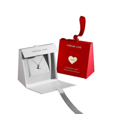 Bom preço. Colar de flores Quadrado do carinho Cartão de cartão Caixas de presente para mulheres personalizadas on-line