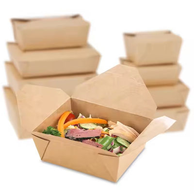 Un buen precio. Caja de comida desechable de comida rápida ecológica y reciclable en línea
