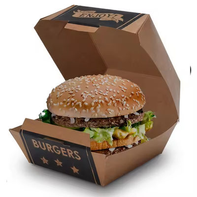 Ein guter Preis. Großhandelskostengebundene umweltfreundliche Hamburgerkisten für Fastfood-Verpackungen Online
