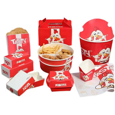 Ein guter Preis. Ordner kundenspezifisch recycelbare Burgerbox akzeptabel Kundenlogo umweltfreundlich Fastfood Verpackung zum Mitnehmen Online
