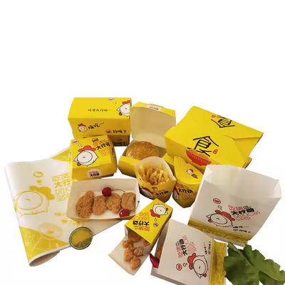 Ein guter Preis. Biologisch abbaubare Einweg-Burger-Boxen für fast-food-Restaurants Online