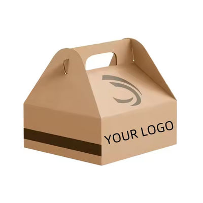 Ein guter Preis. Großhandelskostengebundene umweltfreundliche Burgerboxen - fettfeste Kraftpapierverpackungen für gebratenes Huhn und Mitnahme Online