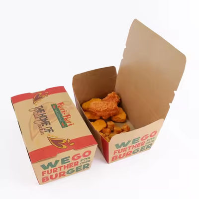 Ein guter Preis. Großhandelspapier-Fried Chicken Boxes - Lebensmittel - Fast-Food-Verpackungen Online