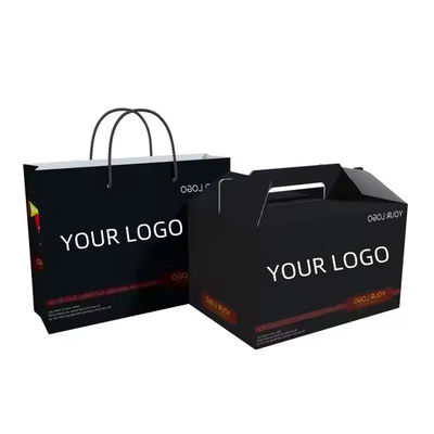 Ein guter Preis. Verpackung von Lebensmitteln für den Industriezweig mit individuell bedrucktem Logo Frittierte Hühnchenboxen für Pommes Frites Mittagsboxen für Fastfood-Lieferungen Online