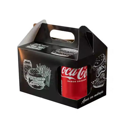Bom preço. Embalagens de fast food de qualidade alimentar: Caixas personalizadas por atacado para batatas fritas, hambúrgueres e frango frito para levar on-line