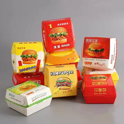 Ein guter Preis. Einweg-Karton aus Kraftpapier, Kartoffeln, Muscheln, Burgerkisten für Restaurants Online